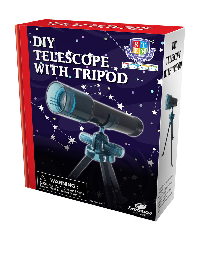 STEM Toy Collection 36021 DIY Telescope With Tripod - stembanana Hong Kong