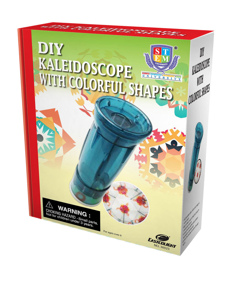 STEM Toy Collection 36023 DIY Kaleidoscope With Colorful Shapes - stembanana Hong Kong