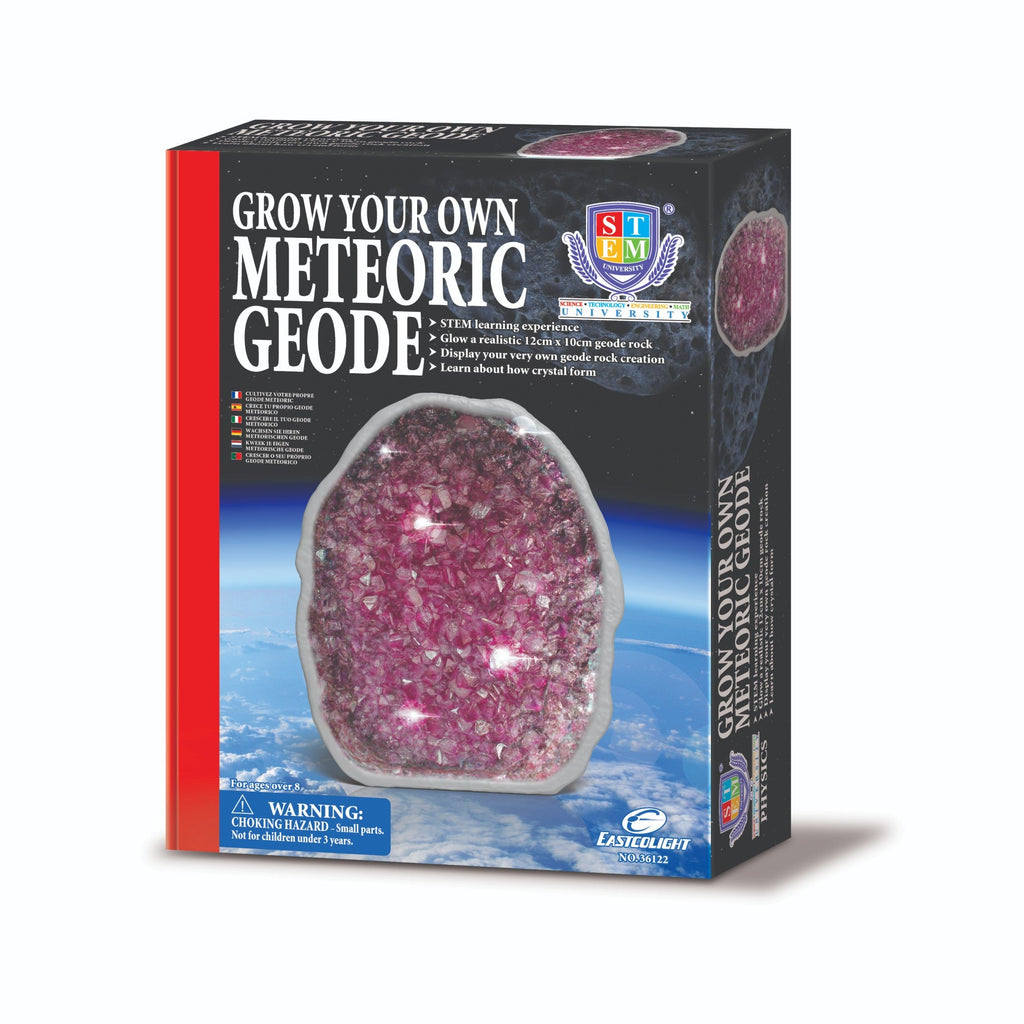 STEM Toy Collection 36122 Grow Your Own Meteoric Geode(Purple) - stembanana Hong Kong