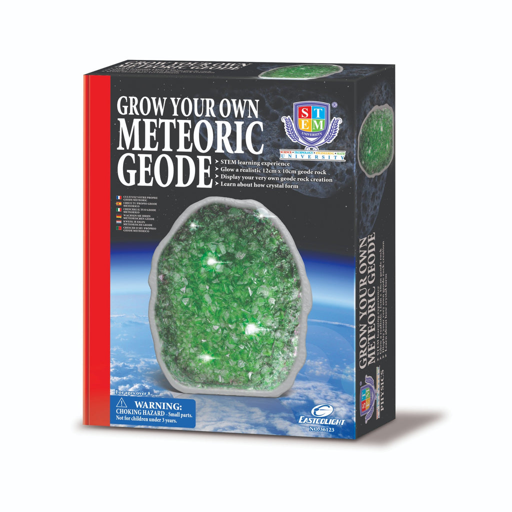 STEM Toy Collection 36123 Grow Your Own Meteoric Geode (Green) - stembanana Hong Kong