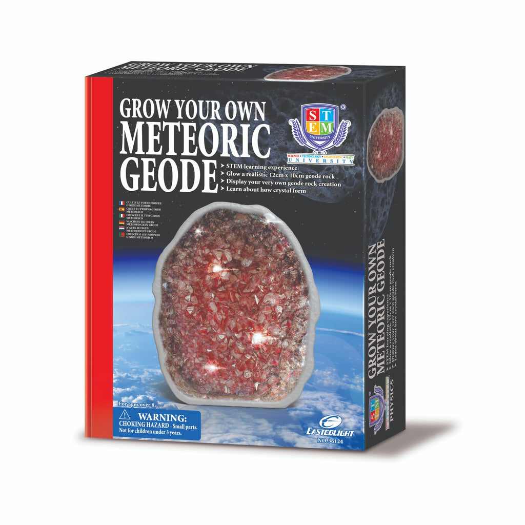 STEM Toy Collection 36124 Grow Your Own Meteoric Geode (Red) - stembanana Hong Kong