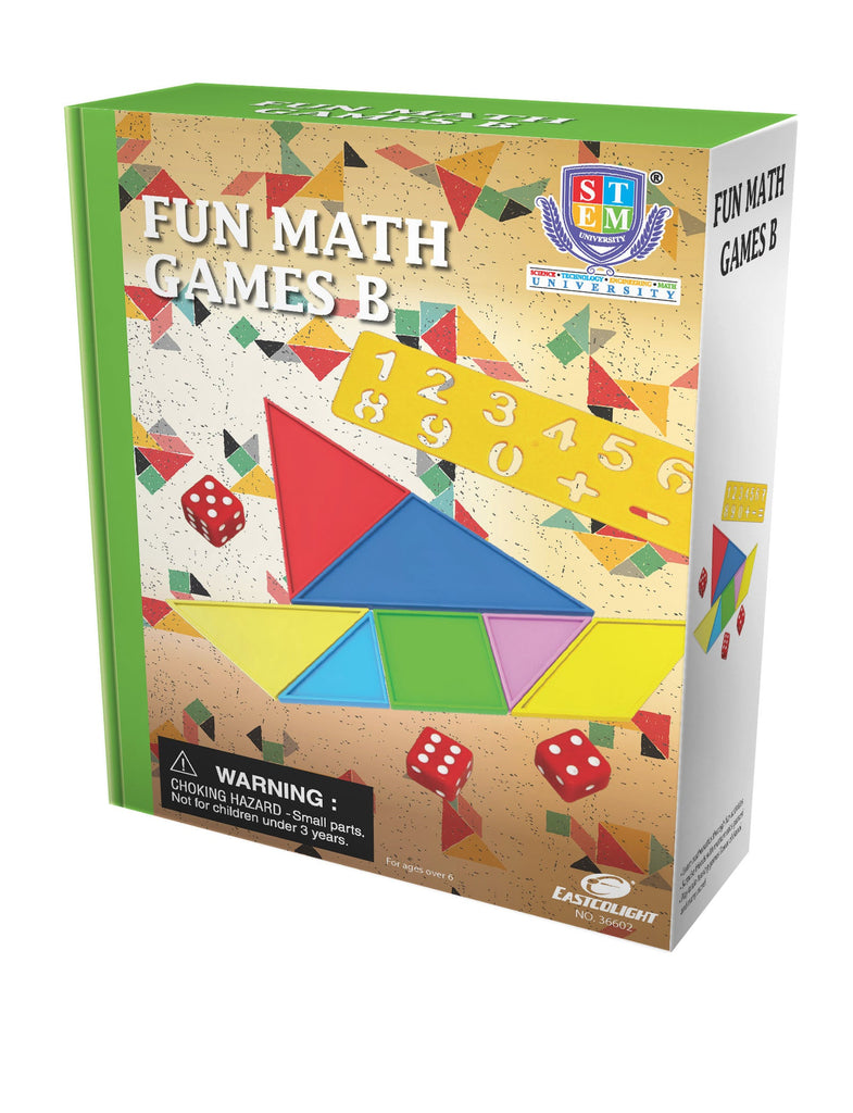 STEM Toy Collection 36602 Fun Math Game B - stembanana Hong Kong