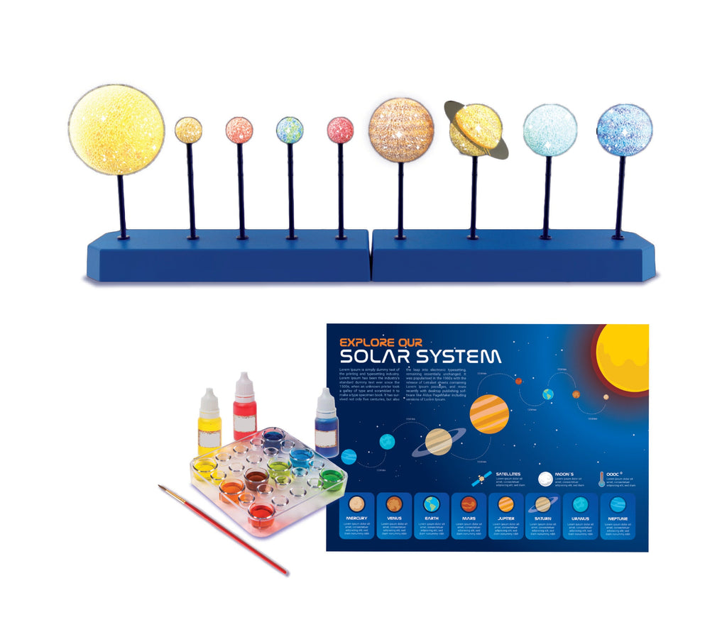 STEM Toy Collection 36807 DIY Grow Your Own Crystal Solar System - stembanana Hong Kong