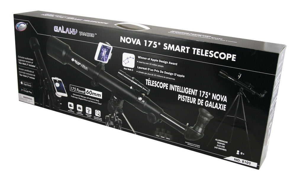 STEM Toy Collection 8102 Galaxy Tracker Nova 175 Smart Telescope - stembanana Hong Kong